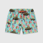 Шорти (плавки) Zero Foxtrot Hula Tank Swim Trunks | Aqua