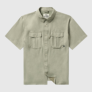 Сорочка Zero Foxtrot Short Sleeve F’n Soft Shirt | Sage