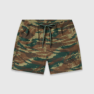 Шорти (плавки) Zero Foxtrot Greek Lizard Swim Trunks | Camo