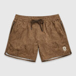 Шорти Zero Foxtrot Shorts - 7" Inseam | Topographic Desert Palm