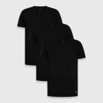 Комплект футболок Lyle & Scott Basic 3 Pack T-shirt | Black