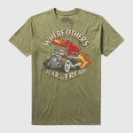 Футболка Zero Foxtrot Fear to Tread Tee | Light Olive