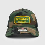 Кепка Nine Line Whiskey Drinking Hat - 6-Panel Richardson Snapback Trucker Hat | Camo