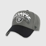 Кепка (MVP) 47 Brand LAS VEGAS RAIDERS SPLIT BLOCK | Grey