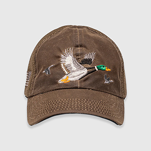 Кепка Nine Line Mallard-Heritage Waxed Cotton American Made Hat | Brown