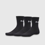 Шкарпетки Under Armour Performance Cotton 3p Crw | Black