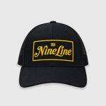 Кепка Nine Line Classic Yellow Logo Snap Back Hat | Black