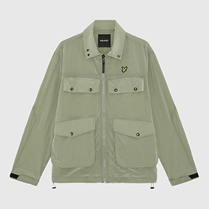 Куртка Lyle & Scott 4 POCKETS BLOUSON Jacket | Smoke Olive